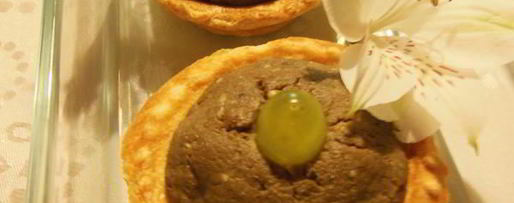 Шаг 5: паштета из индюшиной печени с орехами и виноградом