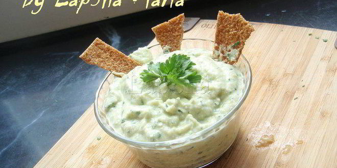 Рецепт паштета из кабачков с брынзой