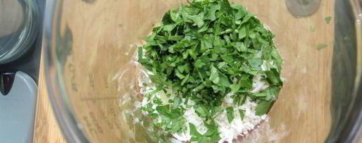 Шаг 2: паштета из кабачков с брынзой