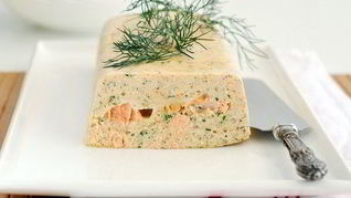 Рецепт Паштета из консервированного лосося с рикоттой