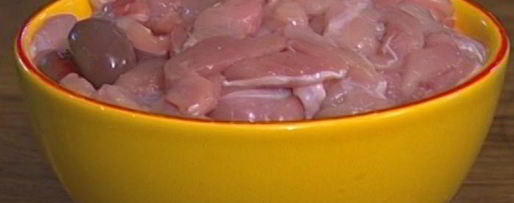 Шаг 2: паштета из кролика со сливами