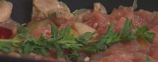 Шаг 9: паштета из кролика со сливами