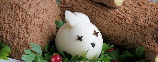 Шаг 12: паштета из куриной печени нарезной