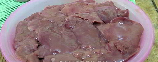 Шаг 5: паштета из куриной печени нарезной