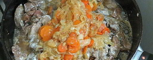 Шаг 8: паштета из куриной печени нарезной