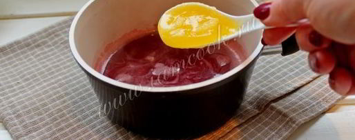 Шаг 9: паштета из куриной печени в гранатовом желе