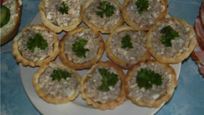 Рецепт Паштета из куриной печени в тарталетках