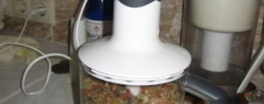 Шаг 4: паштета из куриных сердечек