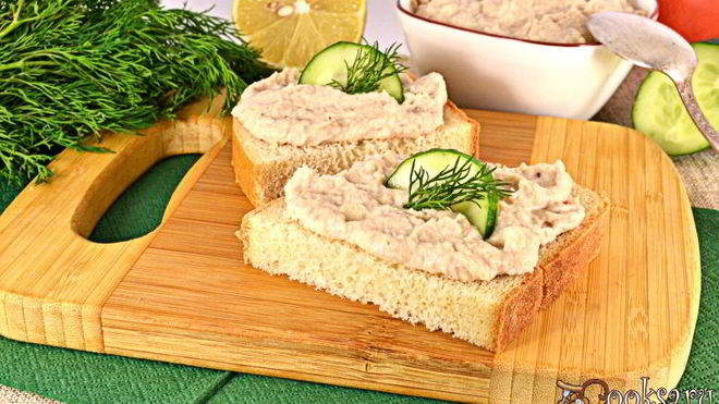 Рецепт Паштета из молок слабосоленой сельди