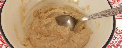 Шаг 4: паштета из молок слабосоленой сельди