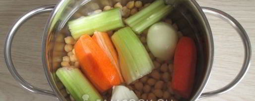 Шаг 4: паштета из нута