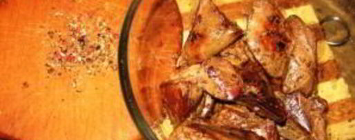 Шаг 1: паштета из печени индейки