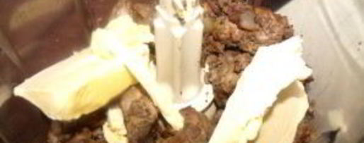 Шаг 4: паштета из печени индейки