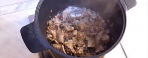 Шаг 2: паштета из печени индюшки