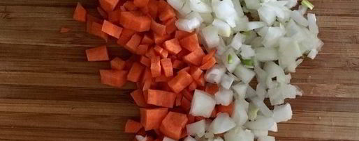 Шаг 1: паштета из печени кролика с каштанами