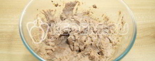 Шаг 6: паштета из печени новогодний