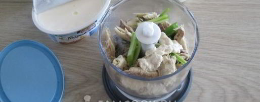 Шаг 5: паштета из скумбрии