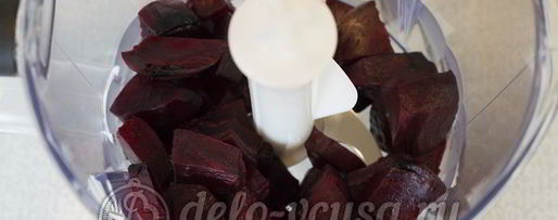 Шаг 5: паштета из свеклы и фасоли