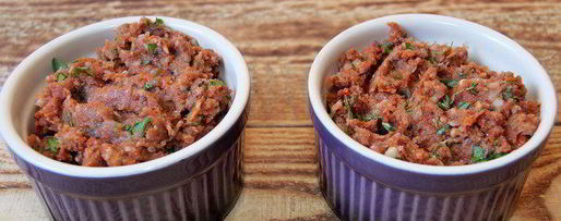 Шаг 5: паштета из вяленых томатов и белой фасоли