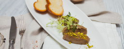 Шаг 10: паштета куриного на гренках