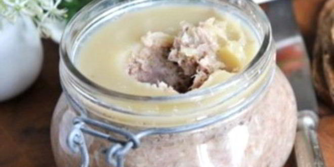 Рецепт паштета рийет из свинины