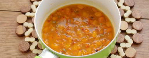 Шаг 4: паштета с облепиховым желе