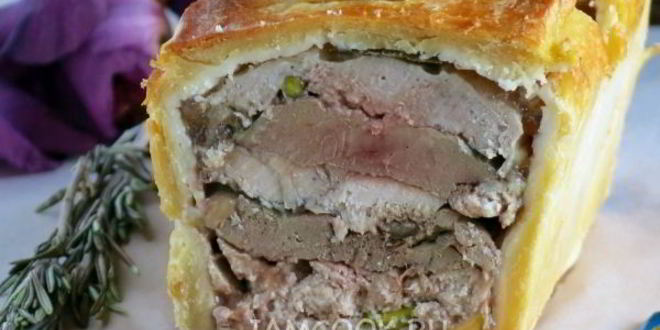 Рецепт паштета в тесте