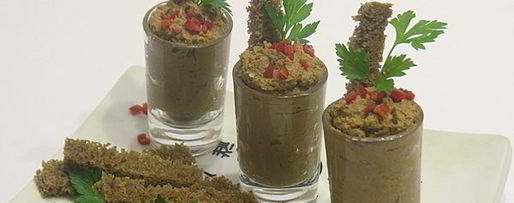 Шаг 5: печеночного куриного паштета с тыквой и овощами