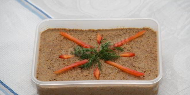 Рецепт печеночного паштета из говяжьей печени