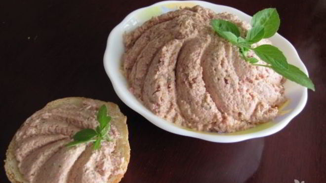 Рецепт Печеночного паштета из свиной печени