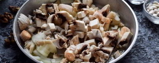 Шаг 4: постного паштета из фасоли с грибами