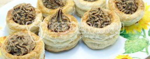 Шаг 9: праздничного паштета в волованах