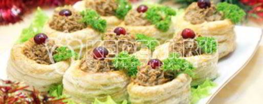 Шаг 10: праздничного паштета в волованах