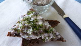 Рецепт Селедочного паштета с творожным сыром