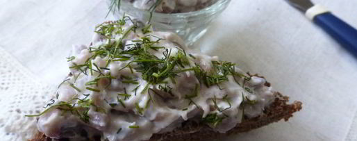 Шаг 3: селедочного паштета с творожным сыром