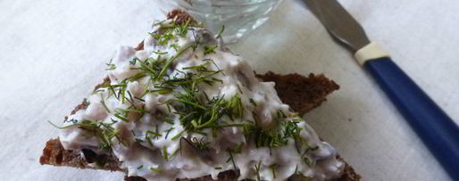 Шаг 4: селедочного паштета с творожным сыром