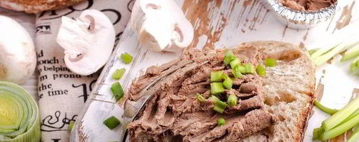 Шаг 9: запеченного печеночного паштета с грибами