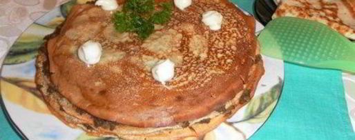 Шаг 7: блинного печеночного торта