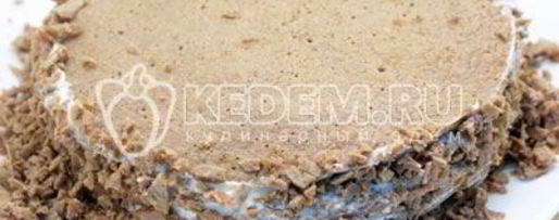 Шаг 14: блинного торта с печенью