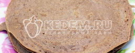 Шаг 7: блинного торта с печенью