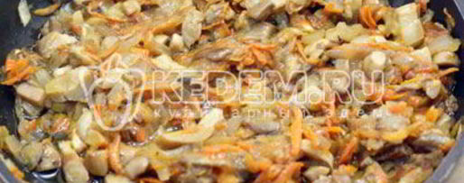 Шаг 8: блинного торта с печенью