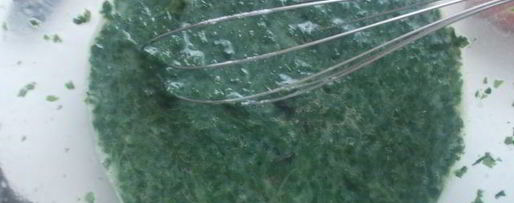 Шаг 1: блинного тортика с печенью и шпинатом