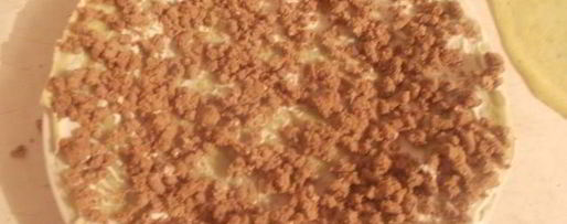 Шаг 7: блинного тортика с печенью и шпинатом