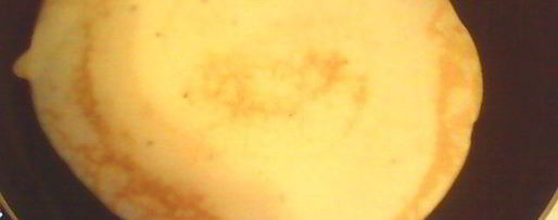 Шаг 3: печеночно-омлетного торт