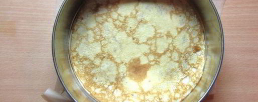 Шаг 6: печеночного блинного торта