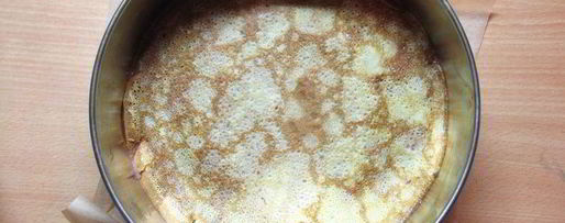 Шаг 8: печеночного блинного торта