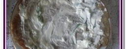 Шаг 5: печеночного торта и печеночные рулеты с черемшой