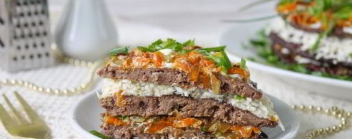 Шаг 13: печеночного торта из свиной печени