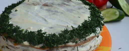 Шаг 13: печеночного торта освежающего