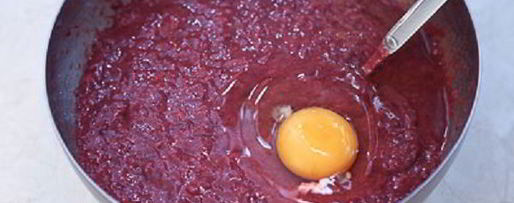 Шаг 1: печеночного торта с баклажанами